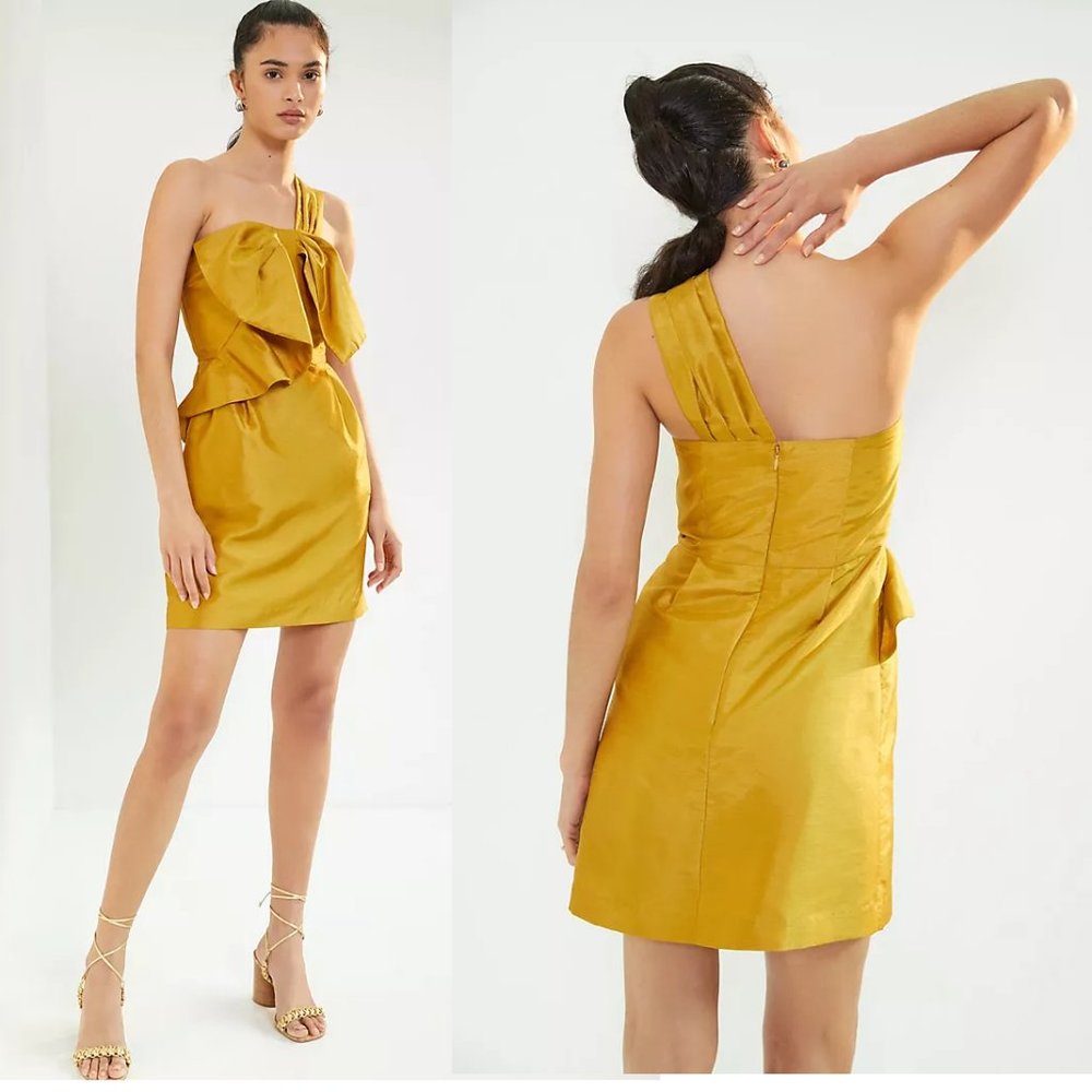 NEW Anthropologie Bow-Tie Mini Dress SIZE 2P